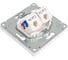 Розетка компьютерная двойная Systeme Electric ArtGallery, RJ45+RJ45, кат. 5е, механизм, Лотос GAL001385 4