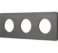 Рамка Arlight FRM-PRESTO-ALR-3-GR алюминиевая, 1шт 043873