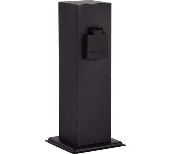 Столб уличный ST LUCE 2 розетки, черный, 3500W SL9012.405.00