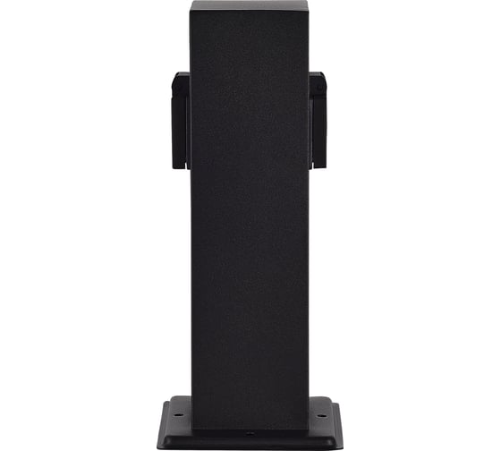 Столб уличный ST LUCE 2 розетки, черный, 3500W SL9012.405.00