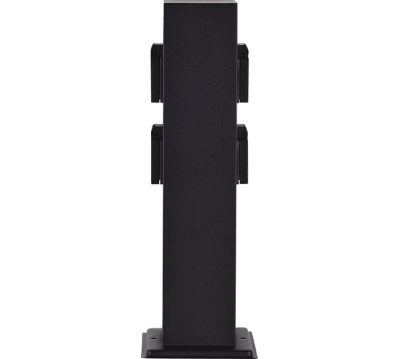 Столб уличный ST LUCE 4 розетки, черный, 3500W SL9012.415.00