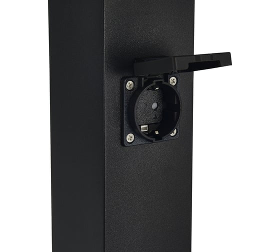 Столб уличный ST LUCE 4 розетки, черный, 3500W SL9012.415.00