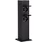 Столб уличный ST LUCE 4 розетки, черный, 3500W SL9012.415.00 1