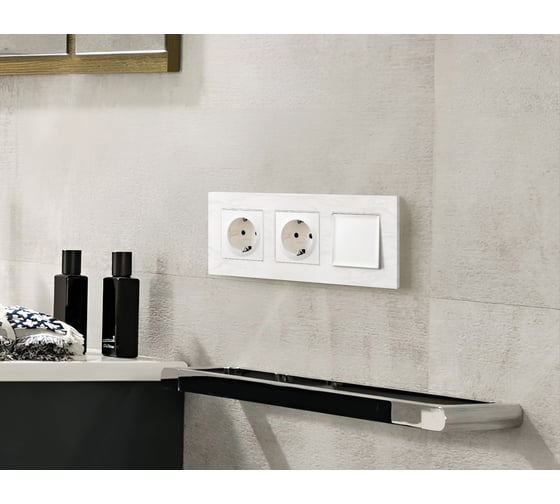 Рамка на 1 пост Ambrella Volt ALFA Grand AF930101