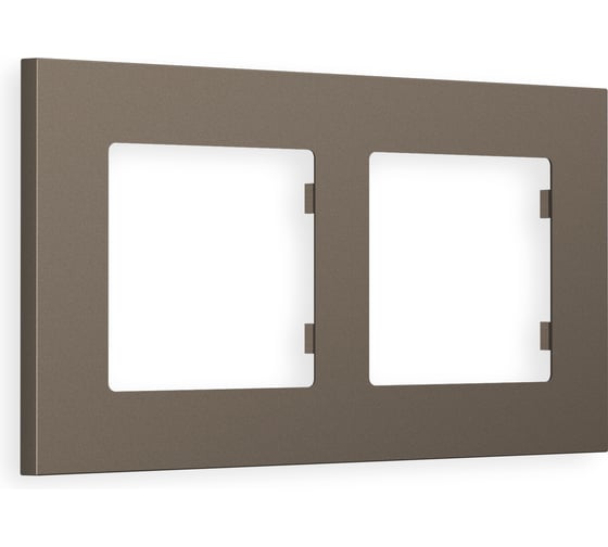 Рамка на 2 поста Ambrella Volt ALFA Qubi AF250632 1