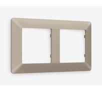 Рамка на 2 поста Ambrella Volt ALFA Line AF110362