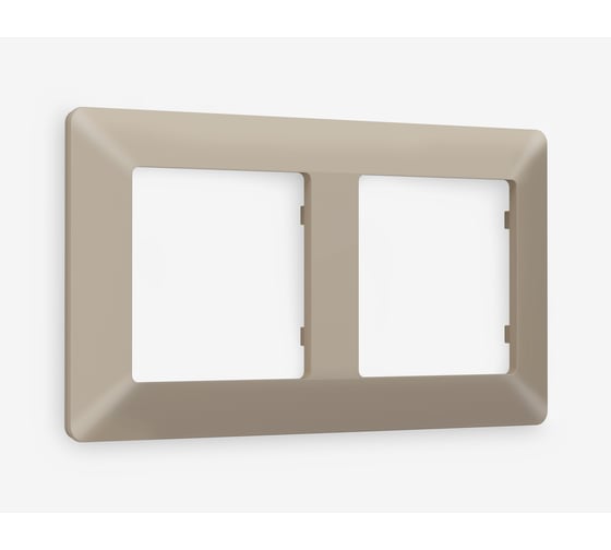 Рамка на 2 поста Ambrella Volt ALFA Line AF110362 1