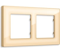 Рамка на 2 поста Ambrella Volt ALFA Arctic AF580602