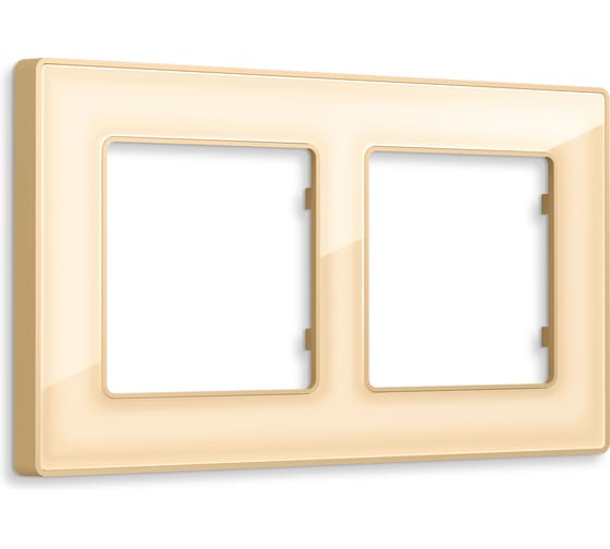 Рамка на 2 поста Ambrella Volt ALFA Arctic AF580602 1