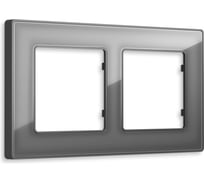 Рамка на 2 поста Ambrella Volt ALFA Arctic AF580652