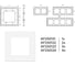 Рамка на 2 поста Ambrella Volt ALFA Qubi AF250122 4