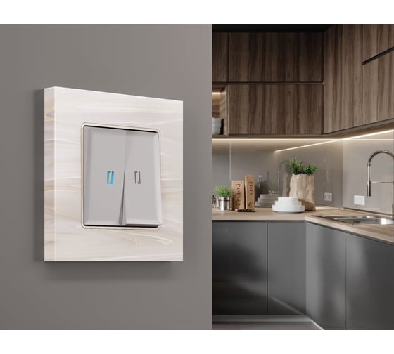 Рамка на 3 поста Ambrella Volt ALFA Grand AF930303