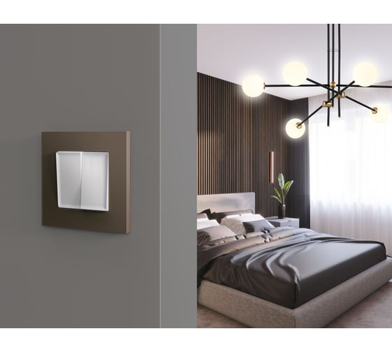 Рамка на 3 поста Ambrella Volt ALFA Qubi AF250633