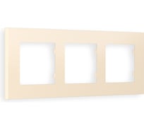 Рамка на 3 поста Ambrella Volt ALFA Qubi AF250333