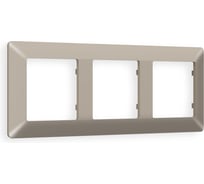 Рамка на 3 поста Ambrella Volt ALFA Line AF110363