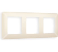 Рамка на 3 поста Ambrella Volt ALFA Line AF110333