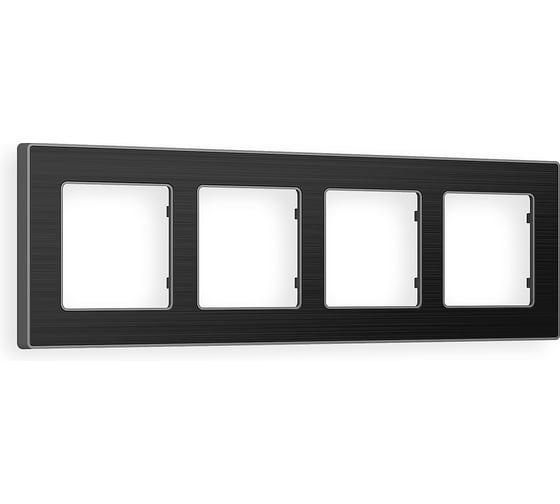 Рамка на 4 поста Ambrella Volt ALFA Arctic AF580534 1