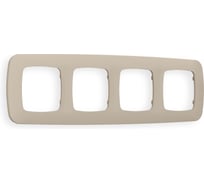 Рамка на 4 поста Ambrella Volt OMEGA Ecta OF140364