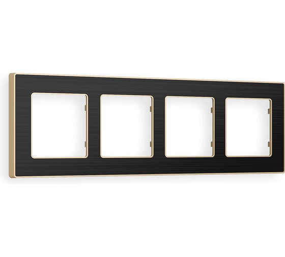 Рамка на 4 поста Ambrella Volt ALFA Arctic AF580544 1