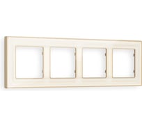 Рамка на 4 поста Ambrella Volt ALFA Arctic AF580344