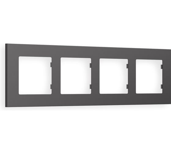 Рамка на 4 поста Ambrella Volt ALFA Qubi AF250654 1