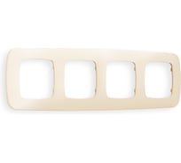 Рамка на 4 поста Ambrella Volt OMEGA Ecta OF140334