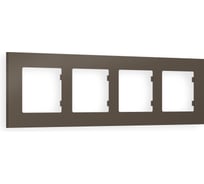 Рамка на 4 поста Ambrella Volt ALFA Qubi AF250634