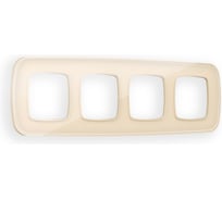 Рамка на 4 поста Ambrella Volt OMEGA Coint OF640304