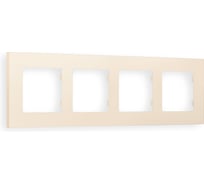 Рамка на 4 поста Ambrella Volt ALFA Qubi AF250334