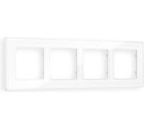 Рамка на 4 поста Ambrella Volt ALFA Arctic AF580104