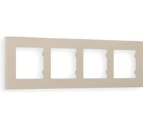 Рамка на 4 поста Ambrella Volt ALFA Qubi AF250364