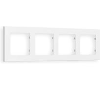 Рамка на 4 поста Ambrella Volt ALFA Techno AF220124