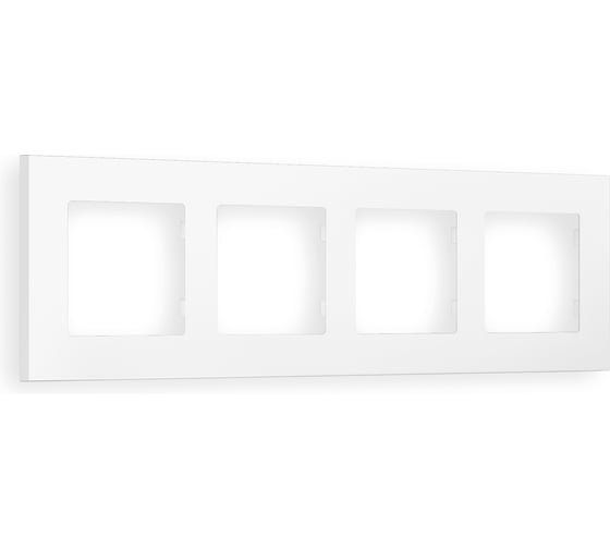 Рамка на 4 поста Ambrella Volt ALFA Qubi AF250124 1