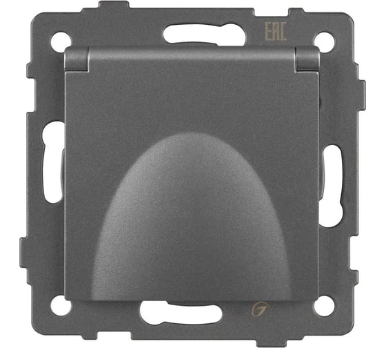 Механизм розетки влагозащищённый Arlight SCT-MCP-PL-GR-V 1шт 049836