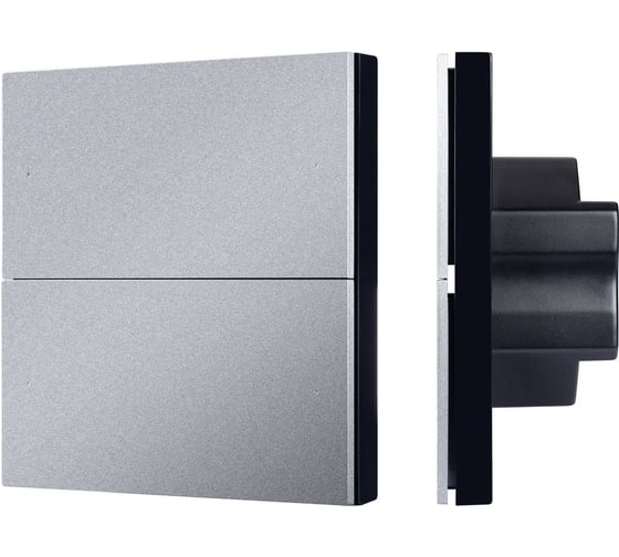 Кнопочная панель INTELLIGENT ARLIGHT SMART-ZB-801-22-1G-4SC-MULTI-IN Silver IARL, IP20, пластик 055483 1