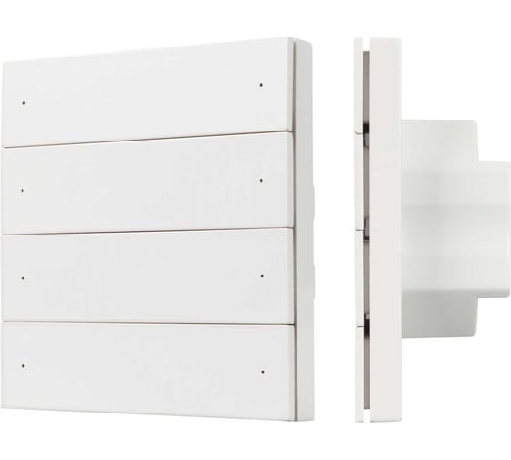 Кнопочная панель INTELLIGENT ARLIGHT SMART-ZB-801-22-1G-8SC-MULTI-IN White IARL, IP20, пластик 055485 1
