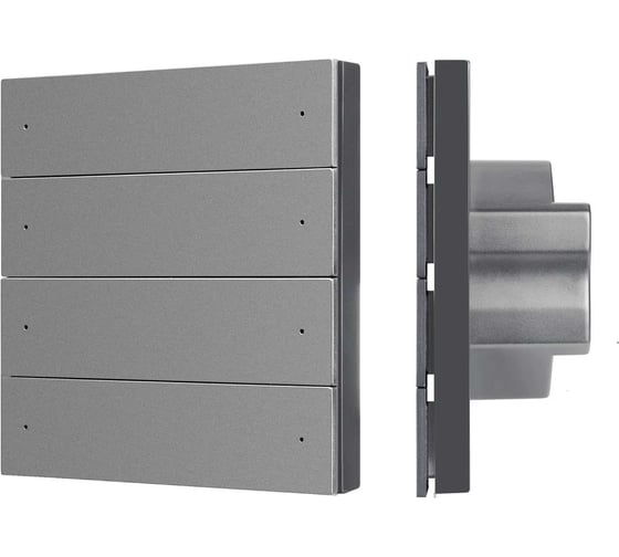 Кнопочная панель INTELLIGENT ARLIGHT SMART-ZB-801-22-1G-8SC-MULTI-IN Grey IARL, IP20, пластик 055486