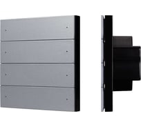 Кнопочная панель INTELLIGENT ARLIGHT SMART-ZB-801-22-1G-8SC-MULTI-IN Silver IARL, IP20, пластик 055487