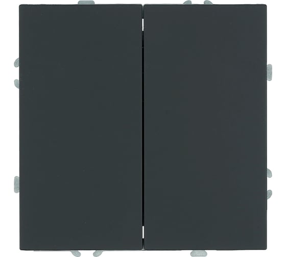 Выключатель 2-клавишный STEKKER (механизм),СЗК, 250В, 10А, серия Эмили, RSW10 50247 1