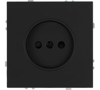 Розетка 1-местная STEKKER с з/ш, б/з (механизм), СЗК, 250В, 16А, серия Эмили,  50250