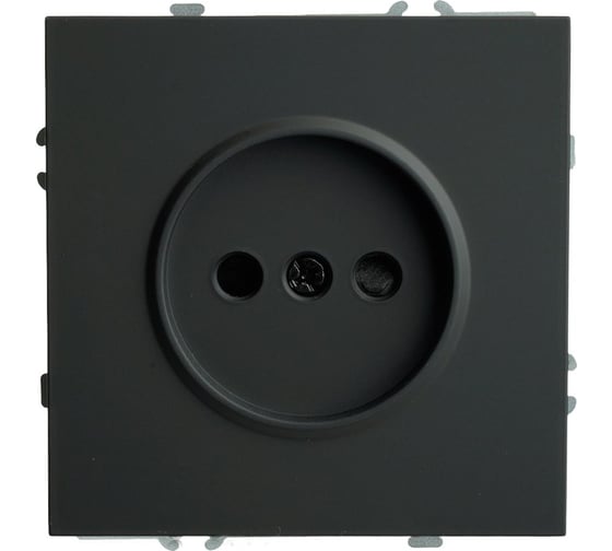 Розетка 1-местная STEKKER с з/ш, б/з (механизм), СЗК, 250В, 16А, серия Эмили,  50250 1