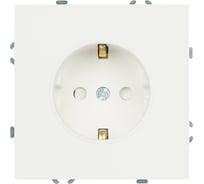 Розетка 1-местная STEKKER с з/ш, с/з (механизм), СЗК, 250В, 16А, серия Эмили, 50235