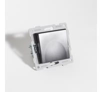 Розетка электрическая SPL 2К+З, с откидной крышкой, 16А, 220-250V, антрацит 205022