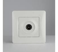 TV розетка SPL одиночная, белый 204010