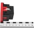Розетка с з/к. со шторками красная Gigant 851107-1GI 7