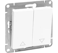 Механизм выключателя жалюзи EKF белый, Эпика UP1-SWW-25