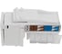 Механизм розетки компьютерной RJ-45. кат. 5е. UTP модуль 8 контактов Gigant 856100-1GI 5