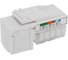 Gigant Механизм телефонной розетки RJ-12 6 контактов белый 855600-1GI 2