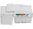 Gigant Механизм телефонной розетки RJ-12 6 контактов белый 855600-1GI 5