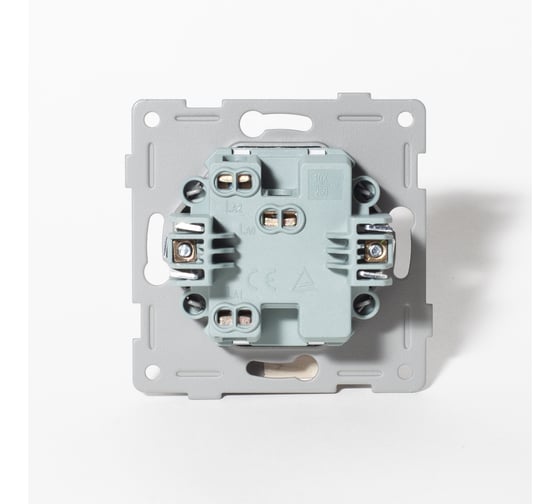 Выключатель одноклавишный SPL 10А, 220-250V антрацит 205121